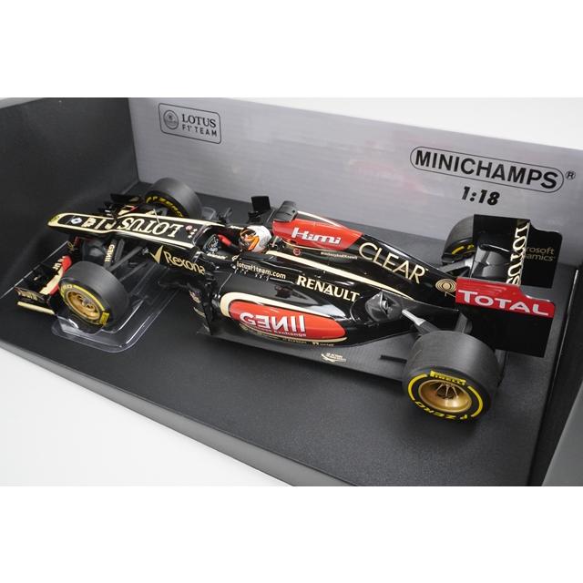 1:18 MINICHAMPS 110130077 Lotus F1 Team Show Car 2013 #7 K. Raikkonen model car