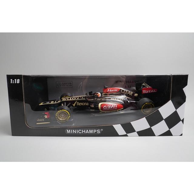 1:18 MINICHAMPS 110130077 Lotus F1 Team Show Car 2013 #7 K. Raikkonen model car