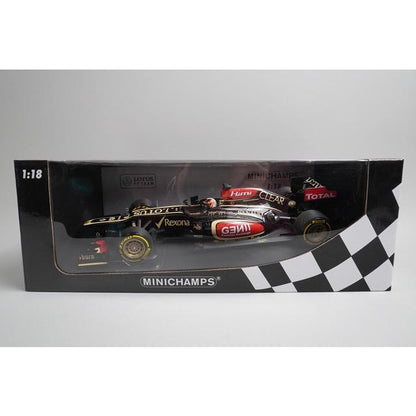 1:18 MINICHAMPS 110130077 Lotus F1 Team Show Car 2013 #7 K. Raikkonen model car