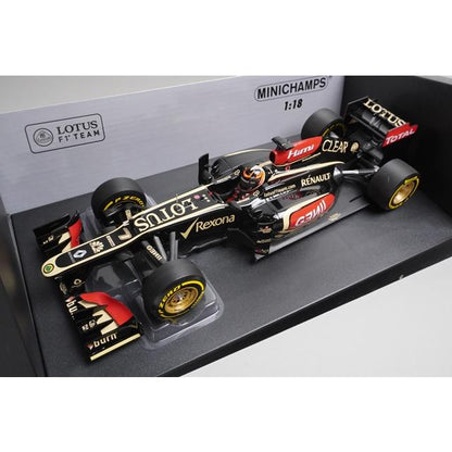 1:18 MINICHAMPS 110130077 Lotus F1 Team Show Car 2013 #7 K. Raikkonen model car