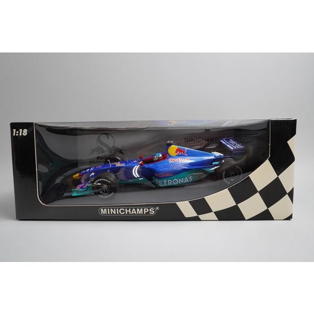 1:18 MINICHAMPS 180990011 Red Bull Sauber Petronas C18 1999 #11 J.Alesi model car