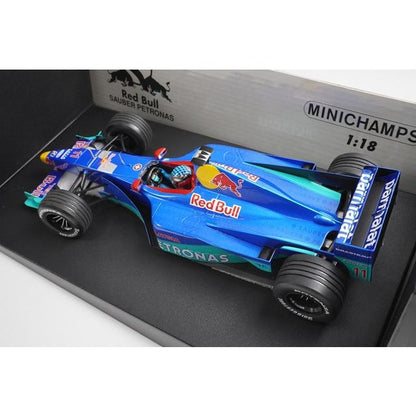1:18 MINICHAMPS 180990011 Red Bull Sauber Petronas C18 1999 #11 J.Alesi model car