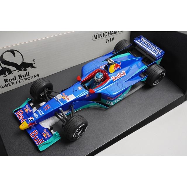 1:18 MINICHAMPS 180990011 Red Bull Sauber Petronas C18 1999 #11 J.Alesi model car