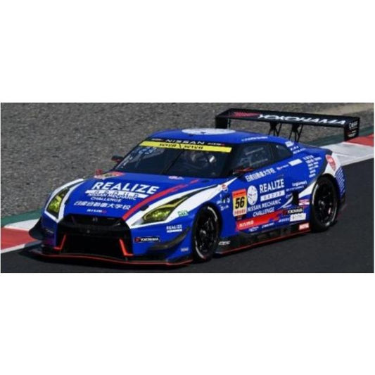 [ Pre-order ] 43SGT25056 Spark 1:43 Nissan REALIZE NISSAN MECHANIC CHALLENGE GT-R KONDO RACING #56 GT300 SUPER GT 2025 J-Paulo Oliveira - Kohei Hirate