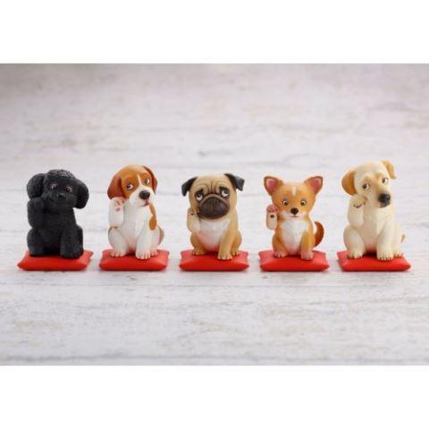 Kaiyodo miniQ Kunio Sato's lucky dog 2 (1BOX, 6 pieces) figure