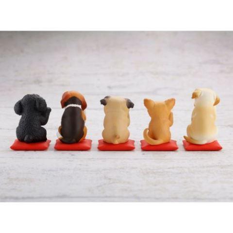 Kaiyodo miniQ Kunio Sato's lucky dog 2 (1BOX, 6 pieces) figure