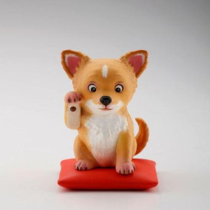 Kaiyodo miniQ Kunio Sato's lucky dog 2 (1BOX, 6 pieces) figure