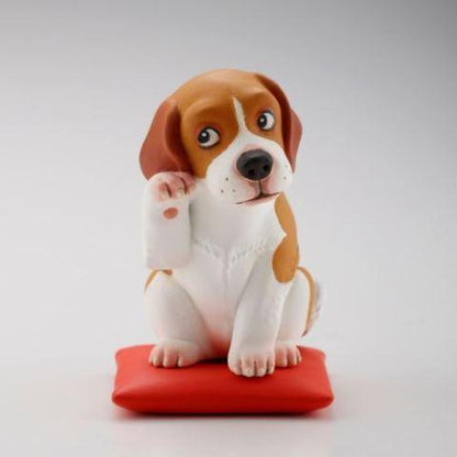 Kaiyodo miniQ Kunio Sato's lucky dog 2 (1BOX, 6 pieces) figure