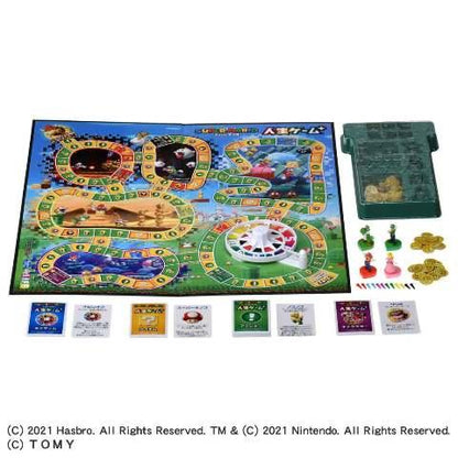 9775 TAKARA TOMY Super Mario The Game of Life Plus Japanese ver. Board Game