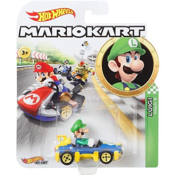 GBG27 Mattel Hot Wheels Mario Kart Luigi