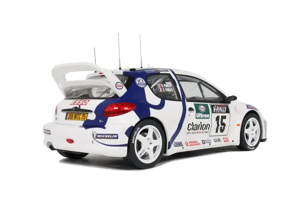 [ Back-order ] otto OTMG081 1:12 Peugeot 206 WRC Tour de France 1999 #15 model car
