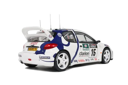 [ Back-order ] otto OTMG081 1:12 Peugeot 206 WRC Tour de France 1999 #15 model car