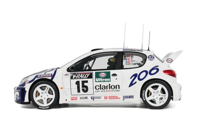 [ Back-order ] otto OTMG081 1:12 Peugeot 206 WRC Tour de France 1999 #15 model car