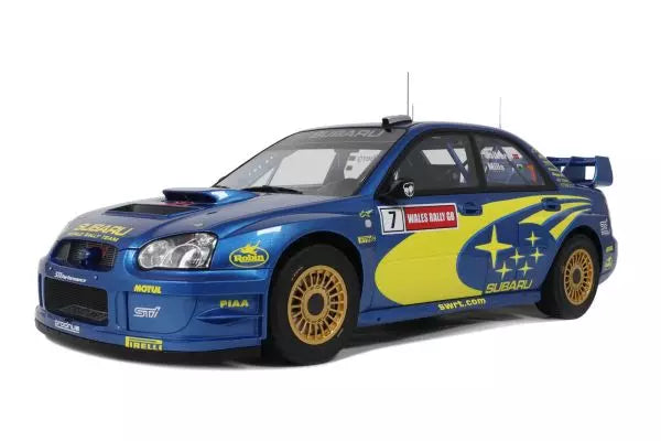 [ Back-order ] OttO OTMG092 1:12 Subaru Impreza S9 WRC Wels Rally 2003 #7 model car