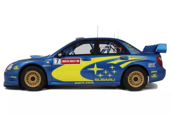 [ Back-order ] OttO OTMG092 1:12 Subaru Impreza S9 WRC Wels Rally 2003 #7 model car