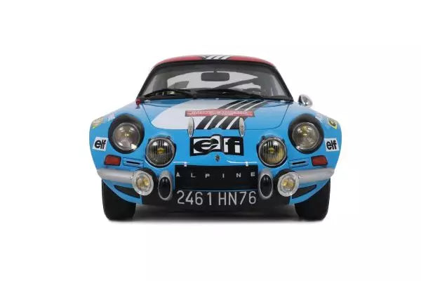 [ Back-order ] OttO OTMG096 1:12 Alpine A110 1800 Sanremo Rally 1973 #1 model car