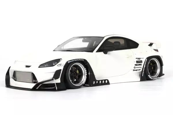[ Back-order ] GT SPIRIT GTS498 1:18 Pandem Toyota GR86 2023 White model car