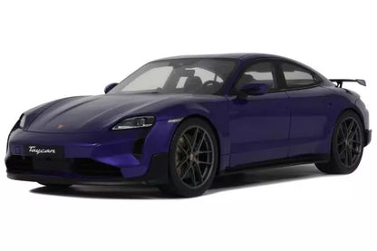 [ Back-order ] GT SPIRIT GTS520 1:18 Porsche Taycan Turbo GT 2023 Purple model car