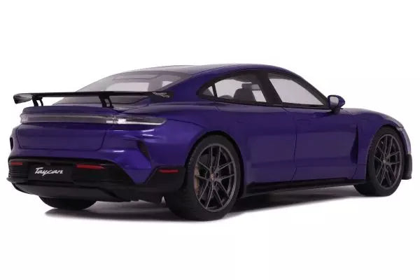 [ Back-order ] GT SPIRIT GTS520 1:18 Porsche Taycan Turbo GT 2023 Purple model car