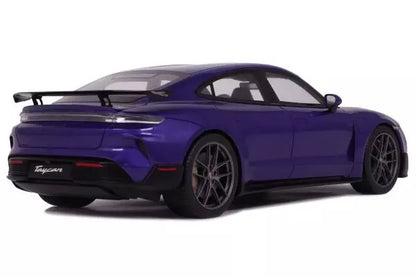 [ Back-order ] GT SPIRIT GTS520 1:18 Porsche Taycan Turbo GT 2023 Purple model car