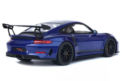 [ Back-order ] GT SPIRIT GTS526 1:18 Porsche 911 991.2 GT3 RS 2018 Blue model car