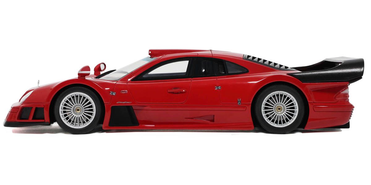 [ Back-order ] GT SPIRIT GTS910 1:18 Mercedes-Benz CLK-GTR Supersports Red model car