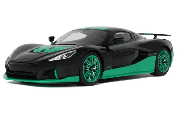 [ Back-order ] GT SPIRIT GTS916 1:18 Rimac Nevera Record 2023 Black model car