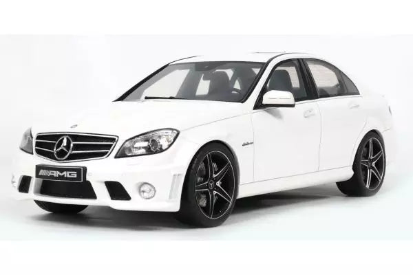 [ Back-order ] GT SPIRIT GTS928 1:18 Mercedes-Benz C63 AMG 2007 White model car