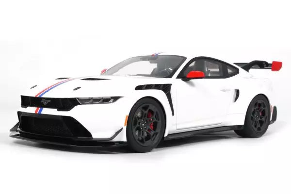 [ Back-order ] GT SPIRIT GTS956 1:18 Ford Mustang GTD Spirit of America 2025 White model car