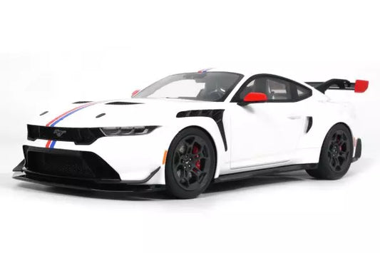 [ Back-order ] GT SPIRIT GTS956 1:18 Ford Mustang GTD Spirit of America 2025 White model car