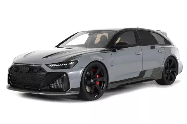 [ Back-order ] GT SPIRIT GTS965 1:18 Audi RS6 GT 2024 Gray model car