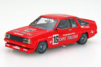 45373 EBBRO 1:43 Nissan CAFE TOLEDO 246 TORII SUNNY Fuji Minor Touring 1989 #16 (SUNNY B310)