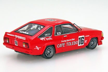 45373 EBBRO 1:43 Nissan CAFE TOLEDO 246 TORII SUNNY Fuji Minor Touring 1989 #16 (SUNNY B310)