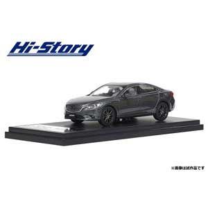 [ Back-order ] Hi-Story HS137GY 1:43 MAZDA ATENZA SEDAN 2016 Machine Gray Premium Metallic Diecast model car