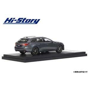 [ Back-order ] Hi-Story HS138GY 1:43 MAZDA ATENZA WAGON 2016 Machine Gray Premium Metallic Diecast model car