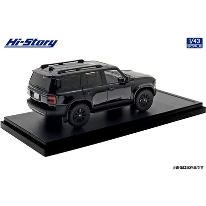 [ Back-order ] Hi-Story HS510BK 1:43 Toyota LANDCRUISER 250 ZX "First Edition" 2024 Black Resin model car