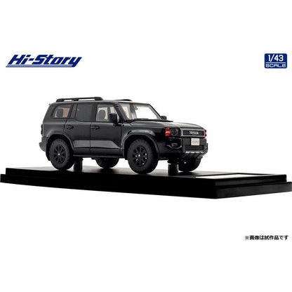 [ Back-order ] Hi-Story HS510BK 1:43 Toyota LANDCRUISER 250 ZX "First Edition" 2024 Black Resin model car