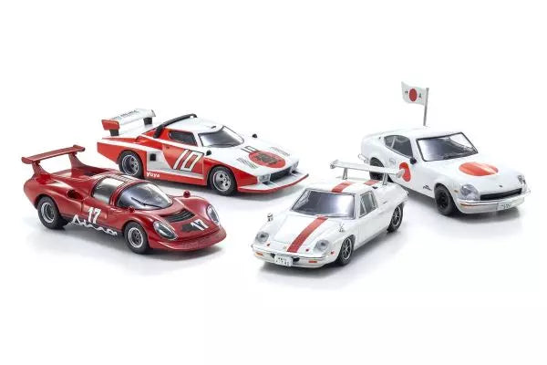 [ Back-order ] KYOSHO K07009B4 1:64 Circuit Wolf Nissan Fairlady Z432 model car