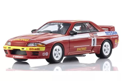 [ Back-order ] KYOSHO K07012LD 1:64 Winfield Skyline GT-R R32 #1 model car