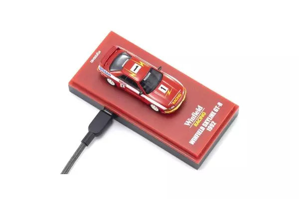 [ Back-order ] KYOSHO K07012LD 1:64 Winfield Skyline GT-R R32 #1 model car