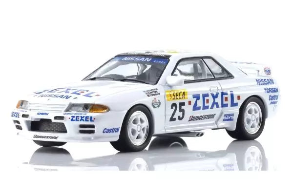 [ Back-order ] KYOSHO K07012LE 1:64 Zexel Skyline GT-R R32 #25 model car