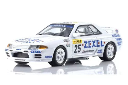 [ Back-order ] KYOSHO K07012LE 1:64 Zexel Skyline GT-R R32 #25 model car