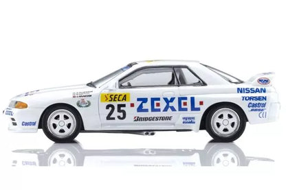 [ Back-order ] KYOSHO K07012LE 1:64 Zexel Skyline GT-R R32 #25 model car