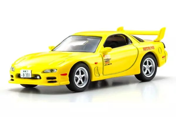 [ Back-order ] KYOSHO K07057A2B 1:64 Initial D Mazda RX-7 FD3S model car