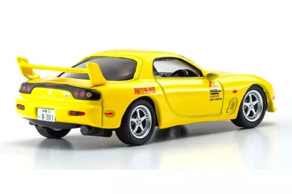 [ Back-order ] KYOSHO K07057A2B 1:64 Initial D Mazda RX-7 FD3S model car