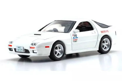 [ Back-order ] KYOSHO K07057A3B 1:64 Initial D Mazda Savanna RX-7 FC3S model car