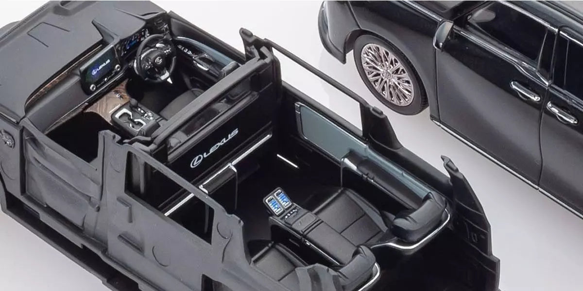 [ Back-order ] KYOSHO KS03924GBK 1:43 Lexus LM Graphite Black model car