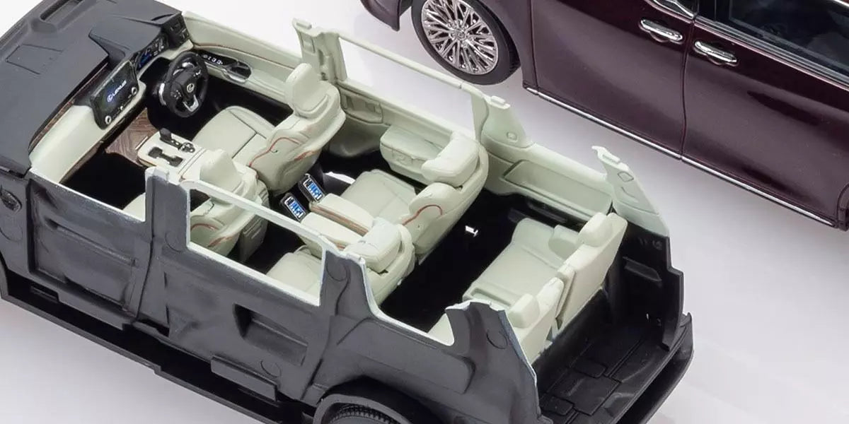 [ Back-order ] KYOSHO KS03924SA 1:43 Lexus LM Sonic Agate model car