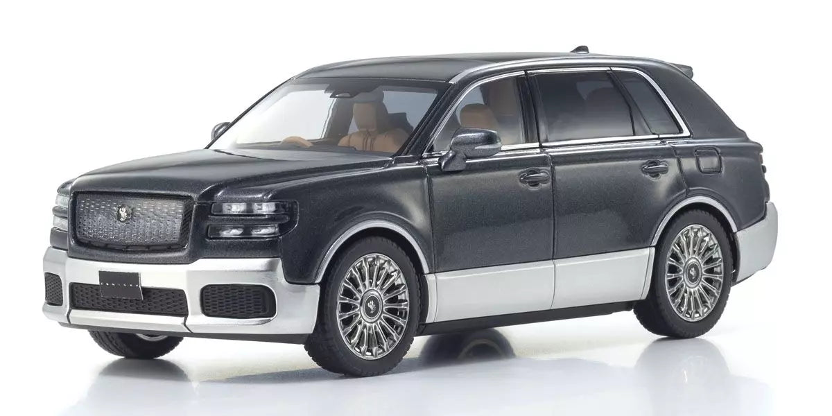 [ Back-order ] KYOSHO KS03926GS 1:43 Toyota Century Dawn Gray Metallic x Silver model car