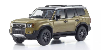[ Back-order ] KYOSHO KS03927SG1 1:43 Toyota Land Cruiser 250 First Sand X Light Gray model car